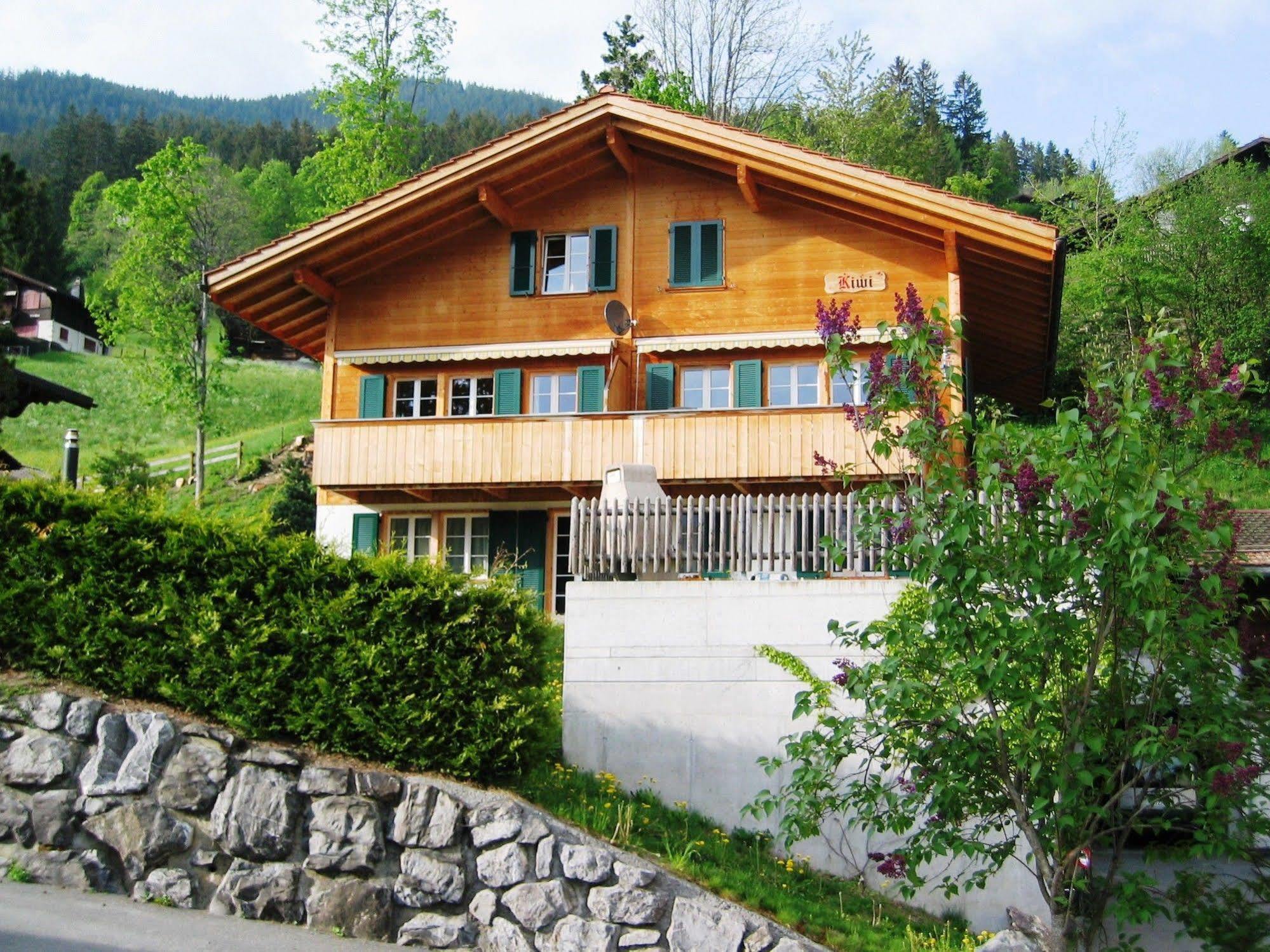 Apartment Kiwi Links - Griwa Rent Ag Grindelwald Bagian luar foto