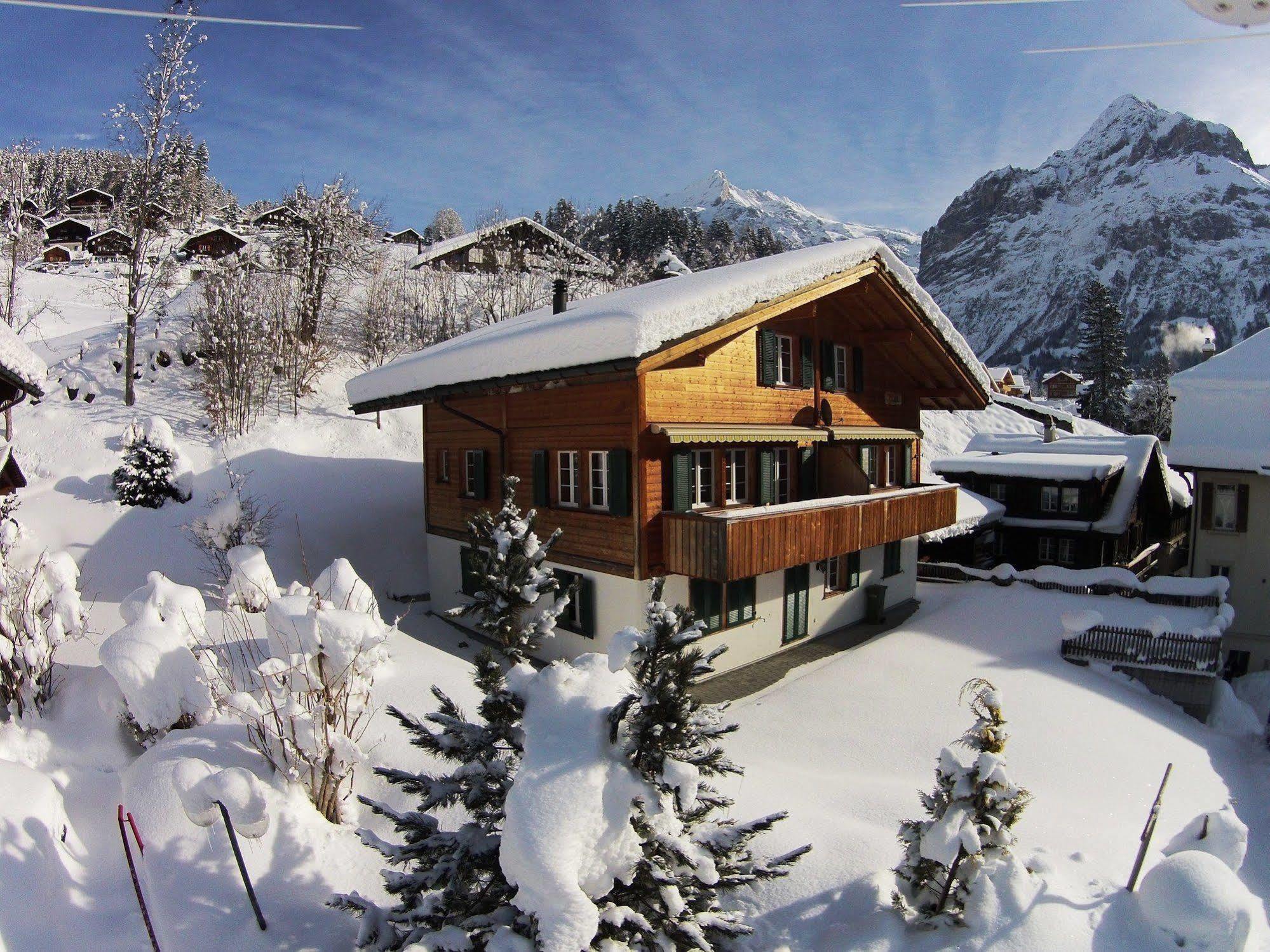 Apartment Kiwi Links - Griwa Rent Ag Grindelwald Bagian luar foto