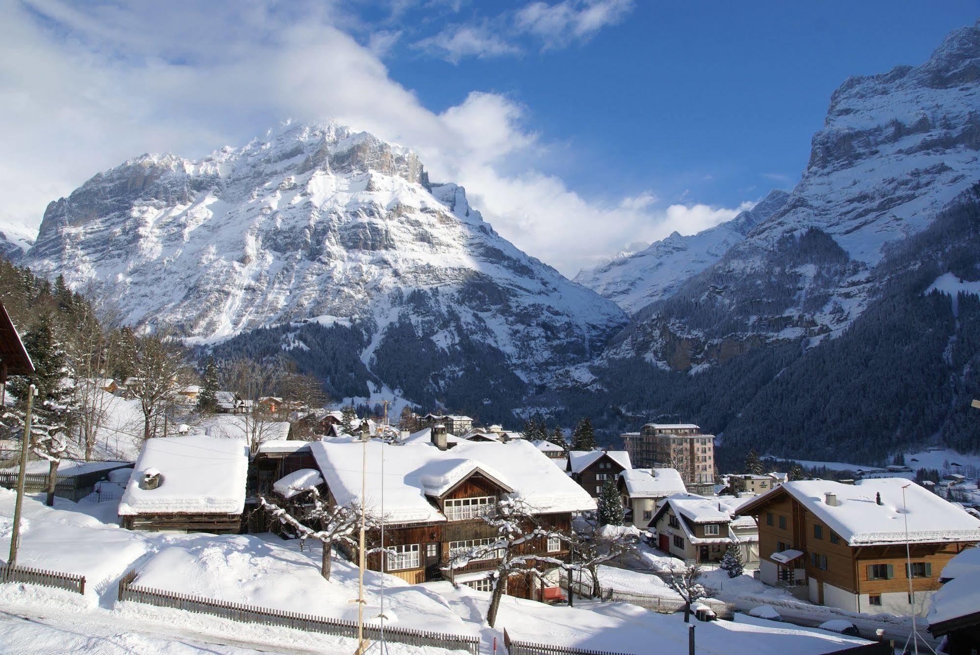 Apartment Kiwi Links - Griwa Rent Ag Grindelwald Bagian luar foto