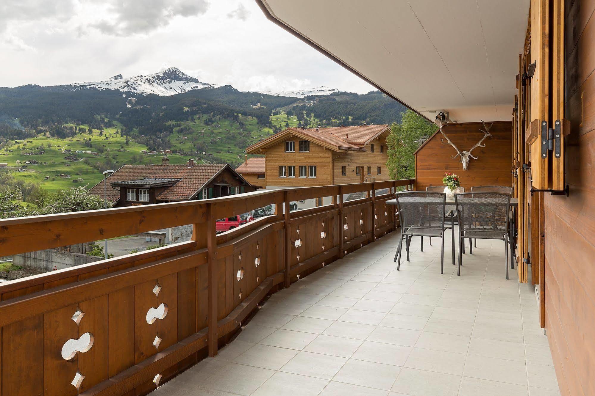 Apartment Kiwi Links - Griwa Rent Ag Grindelwald Bagian luar foto
