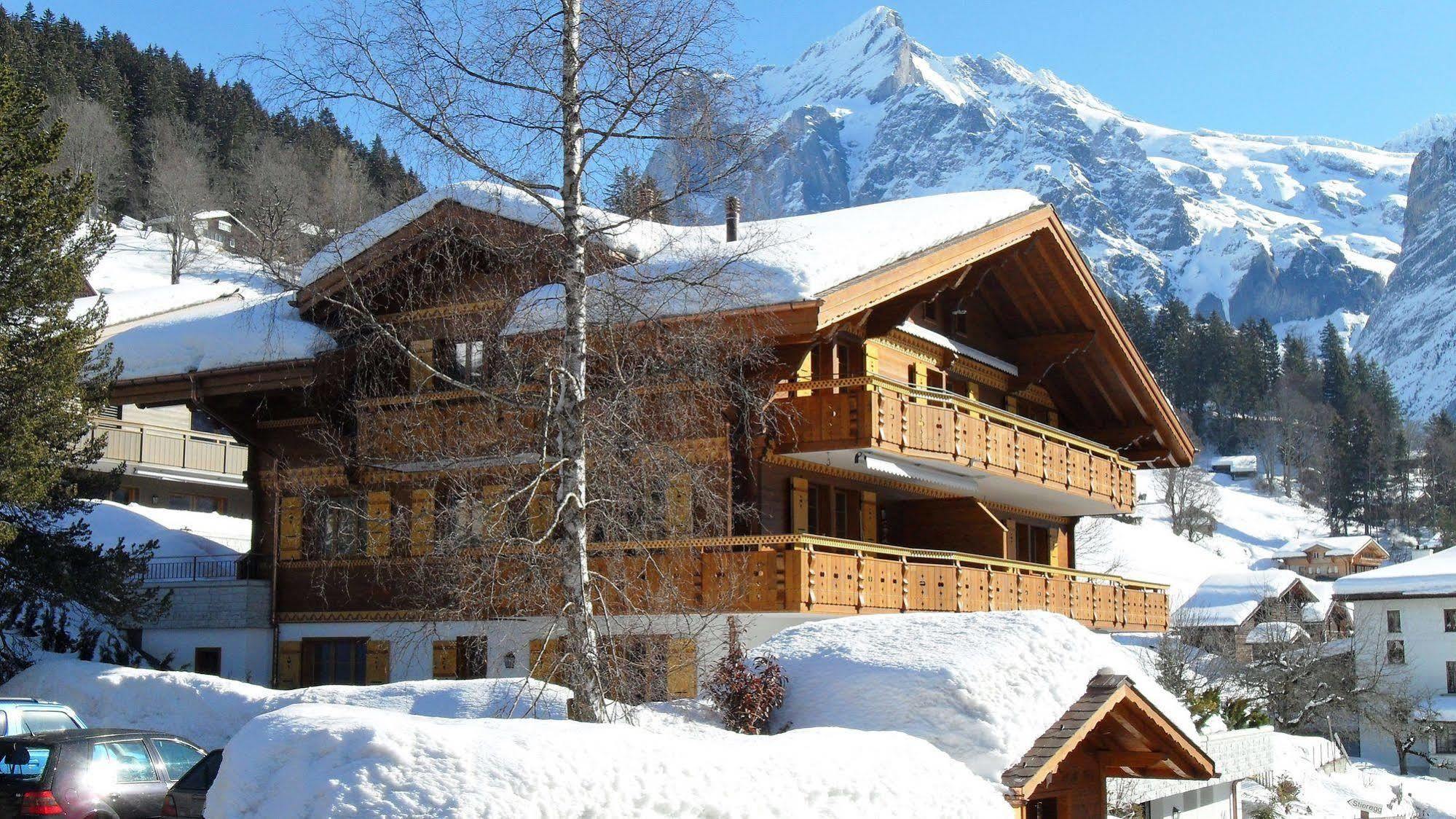 Apartment Kiwi Links - Griwa Rent Ag Grindelwald Bagian luar foto